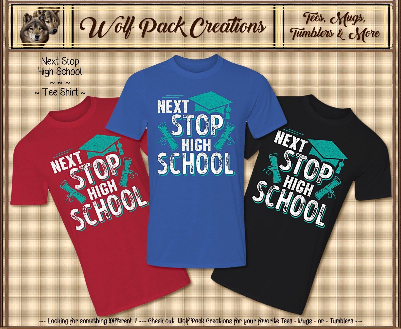 Short Sleeve Shirt for the Middle School Graduate