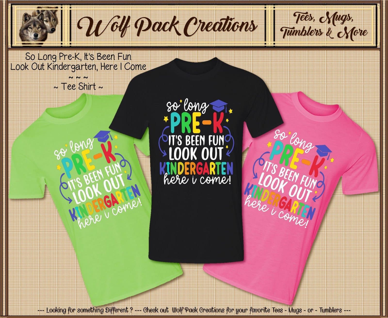 Short Sleeve Shirt: Pre-Kindergarten Grads