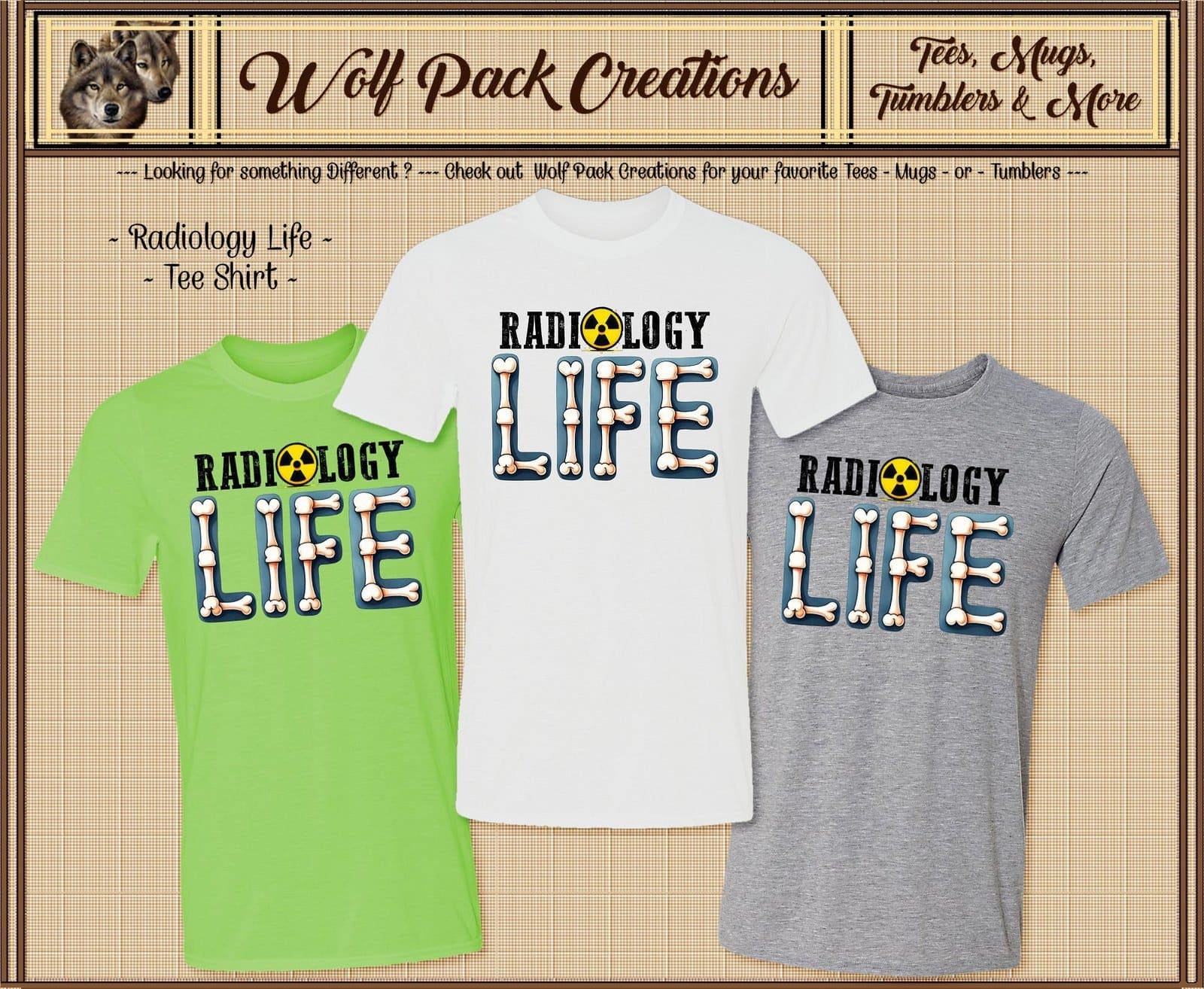 Exciting Radiology Life Short Sleeve T-Shirt