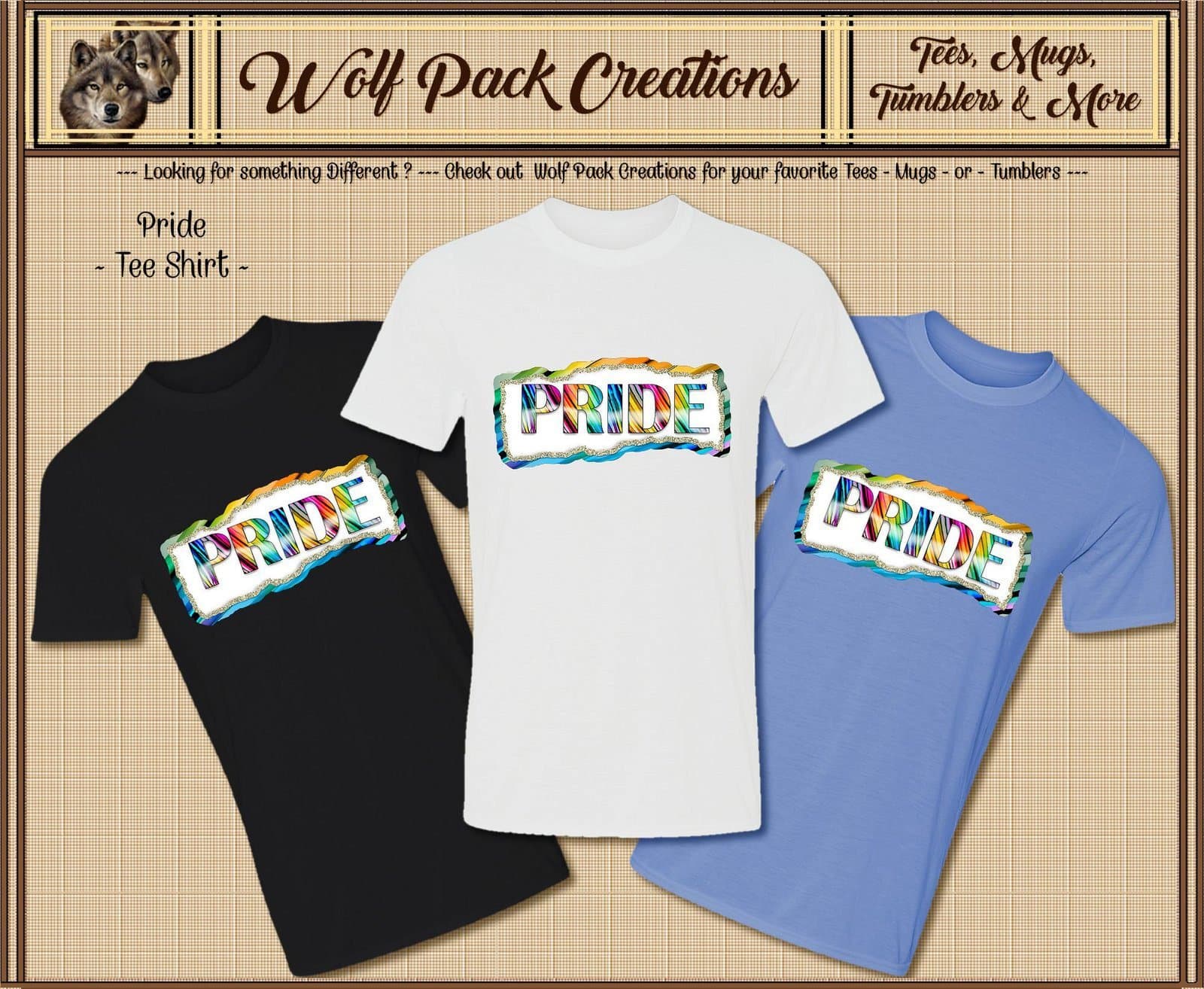 Beautiful PRIDE and Gold Trim Short Sleeve T-Shirt