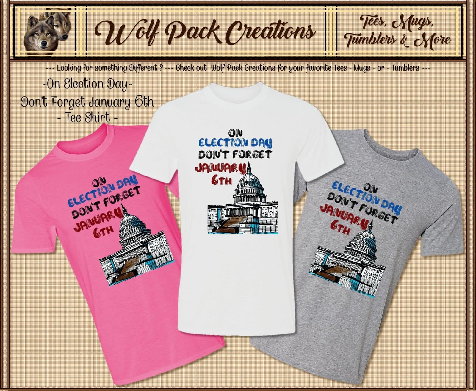 Don't Forget January 6th Short Sleeve T-Shirt