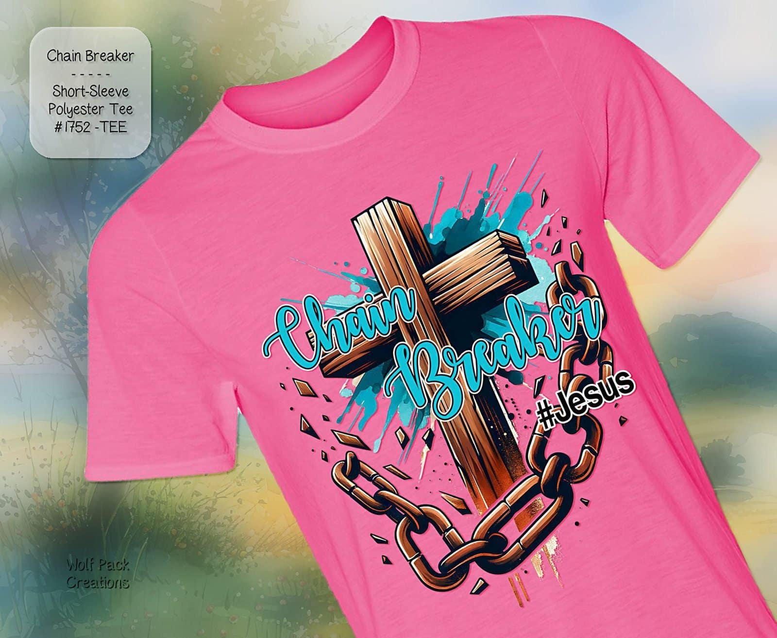 Beautiful Short Sleeve Shirt: Chain Breaker
