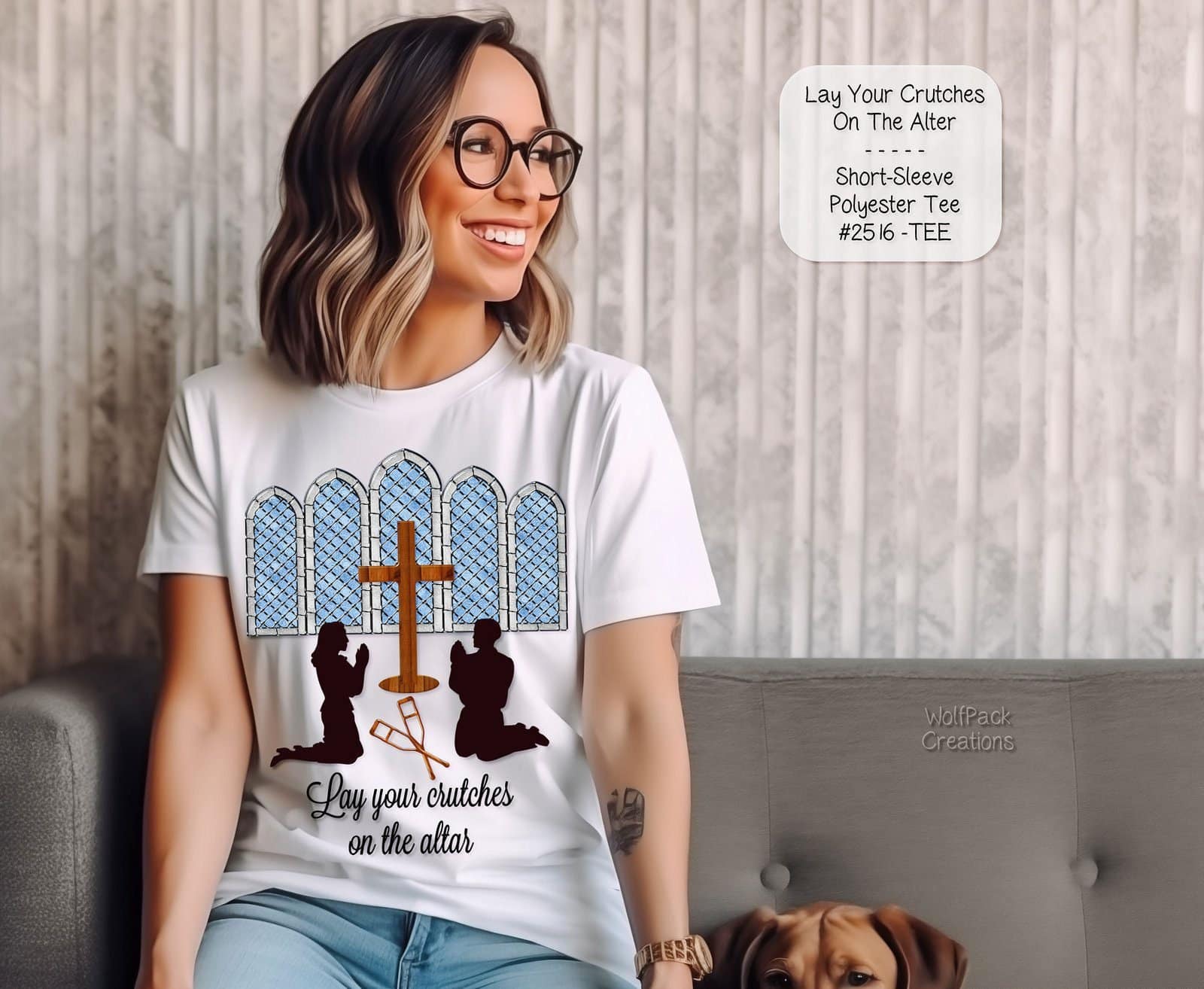 Spiritual Lay Your Crutches on the Altar Shirt