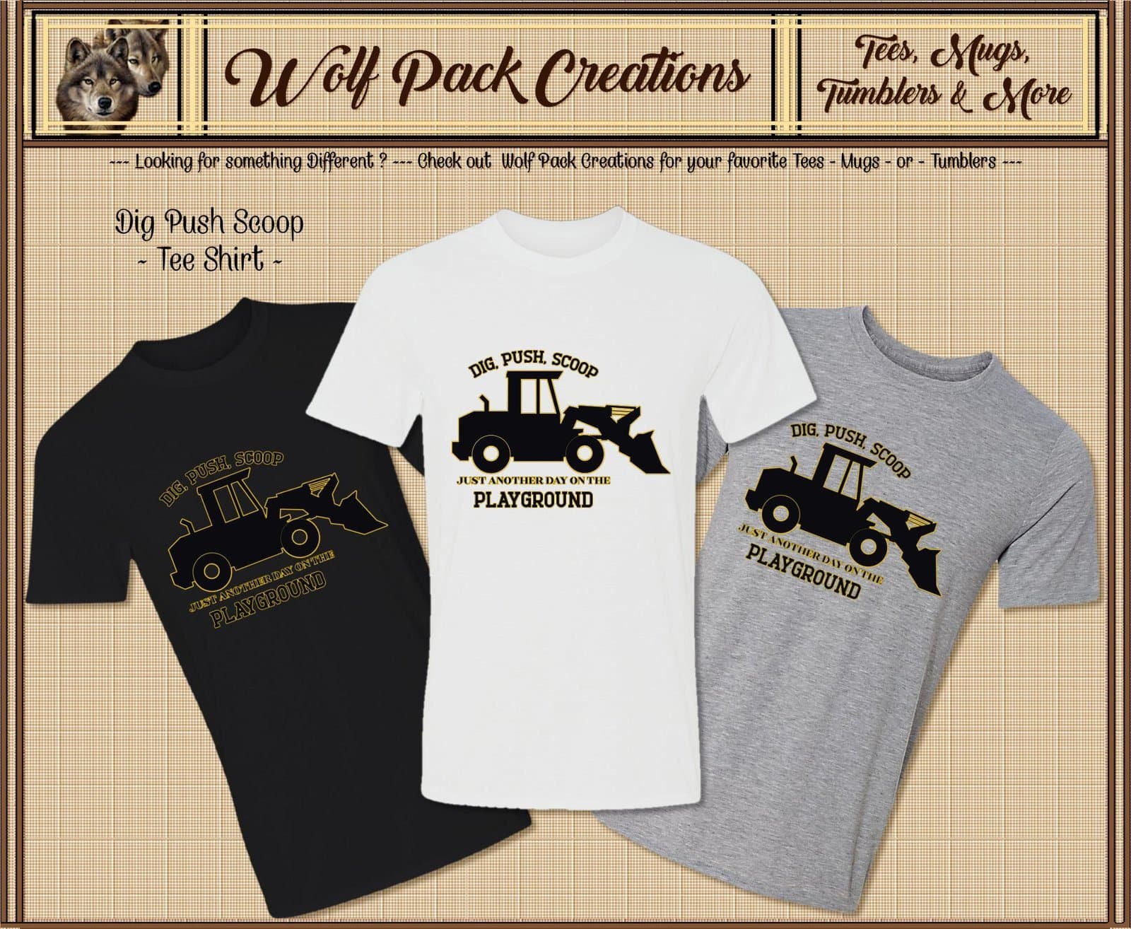 Dig, Push, Scoop, Short SleeveT-Shirt