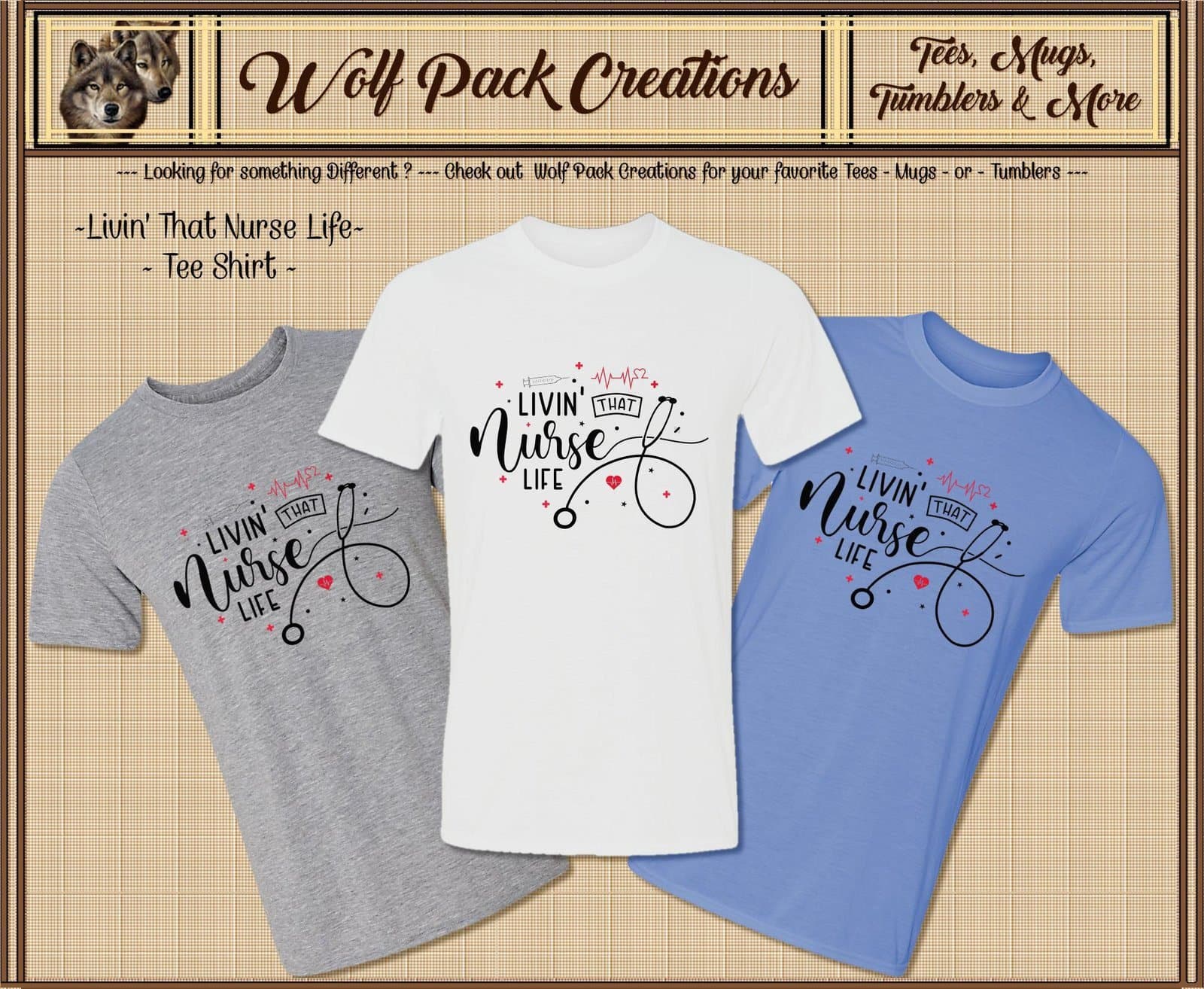 Beautiful Livin' that Nurse Life Short Sleeve T-Shirt