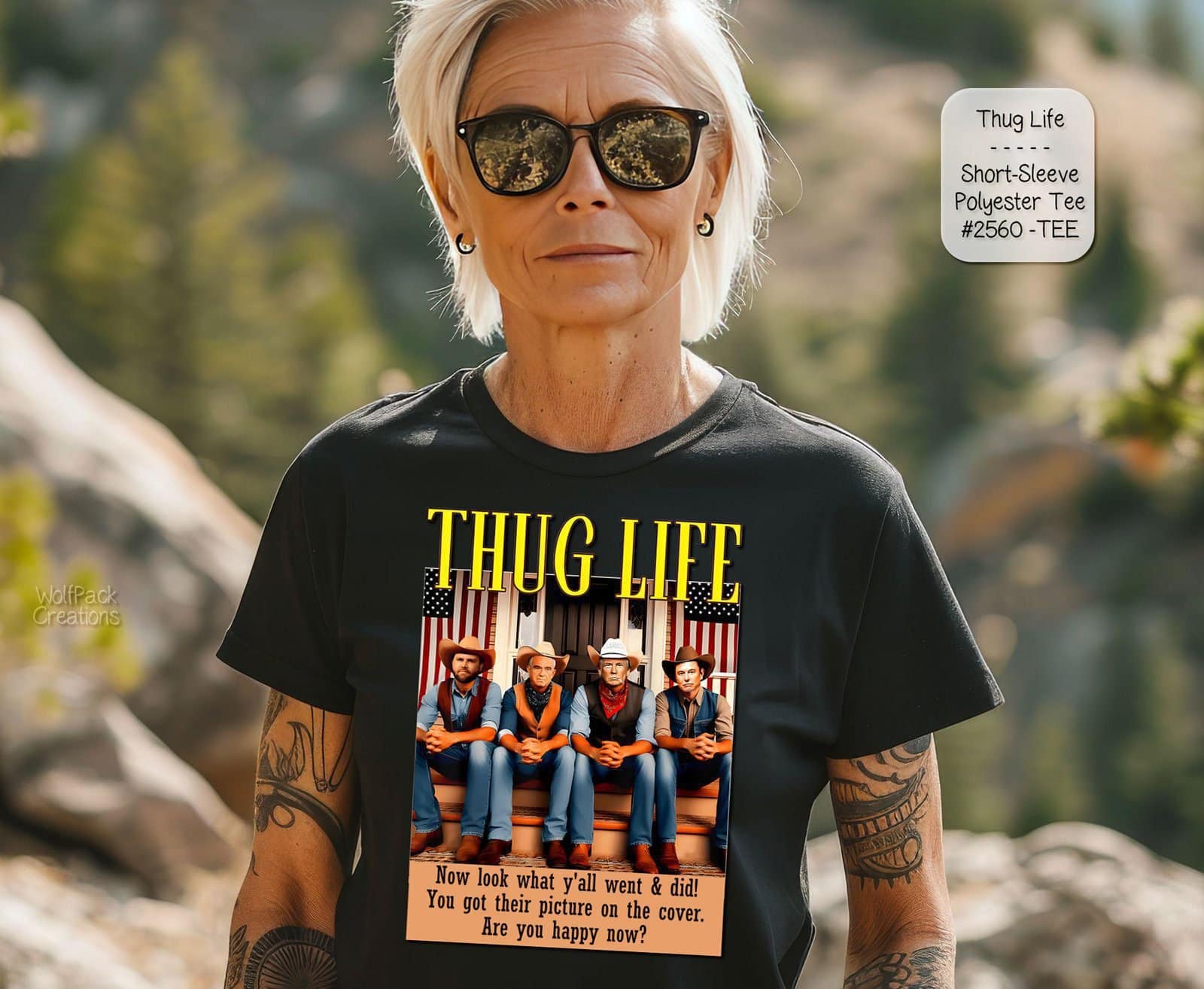 Contested Thug Life Shirt