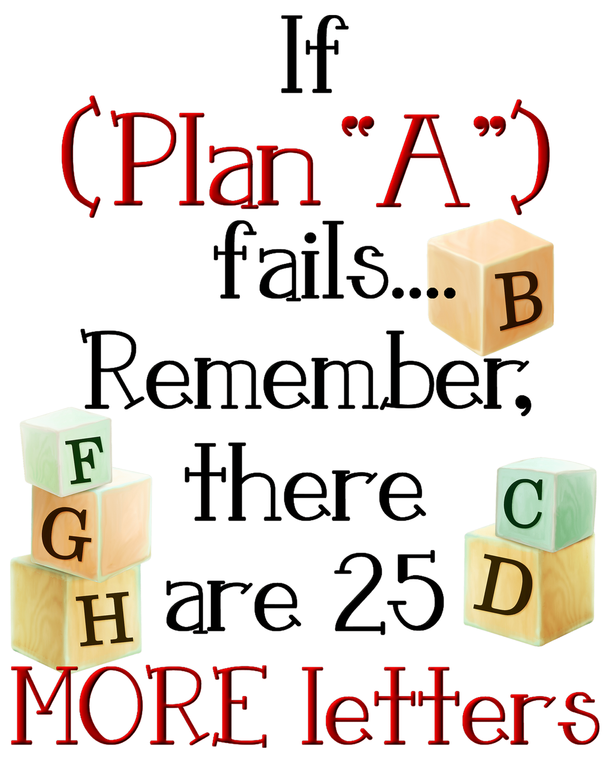 Plan A Tote Bag
