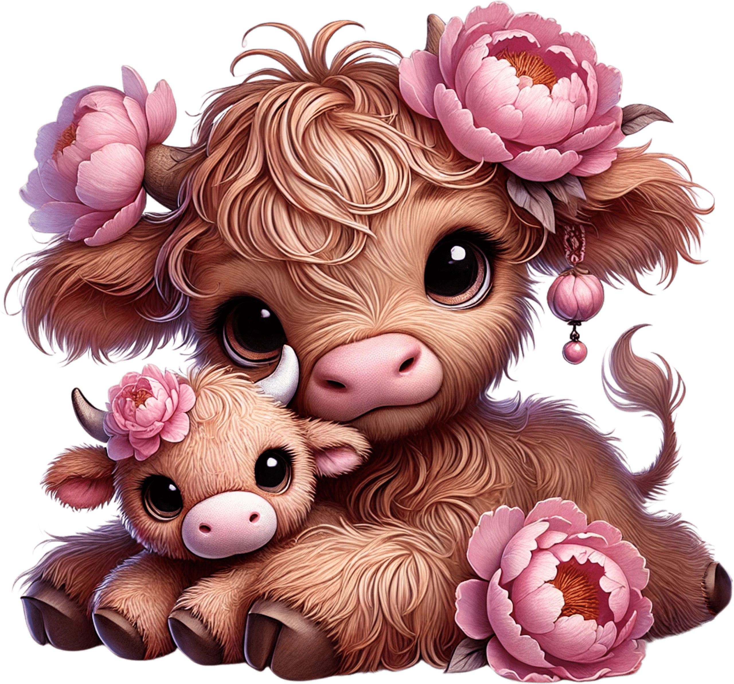 Highland Cow Tote Bag - Image 2