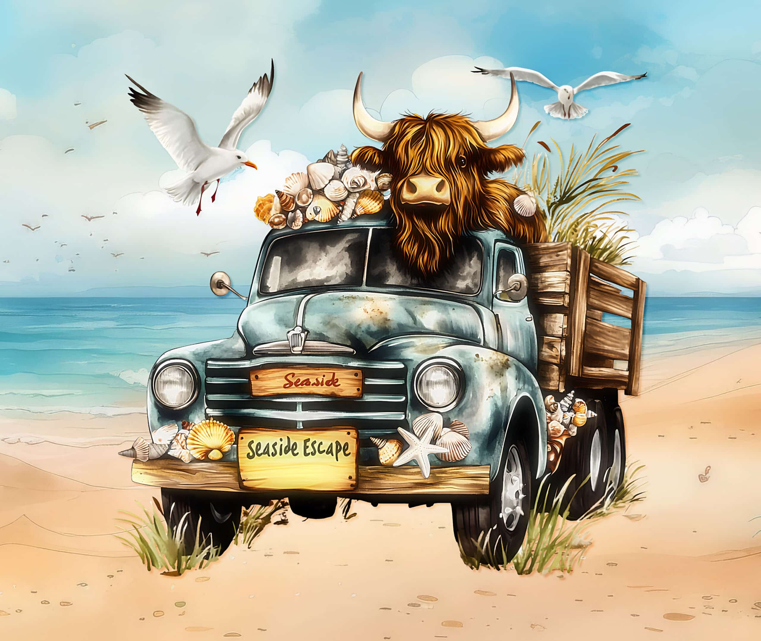 Beach Vibes Mousepad - Image 2