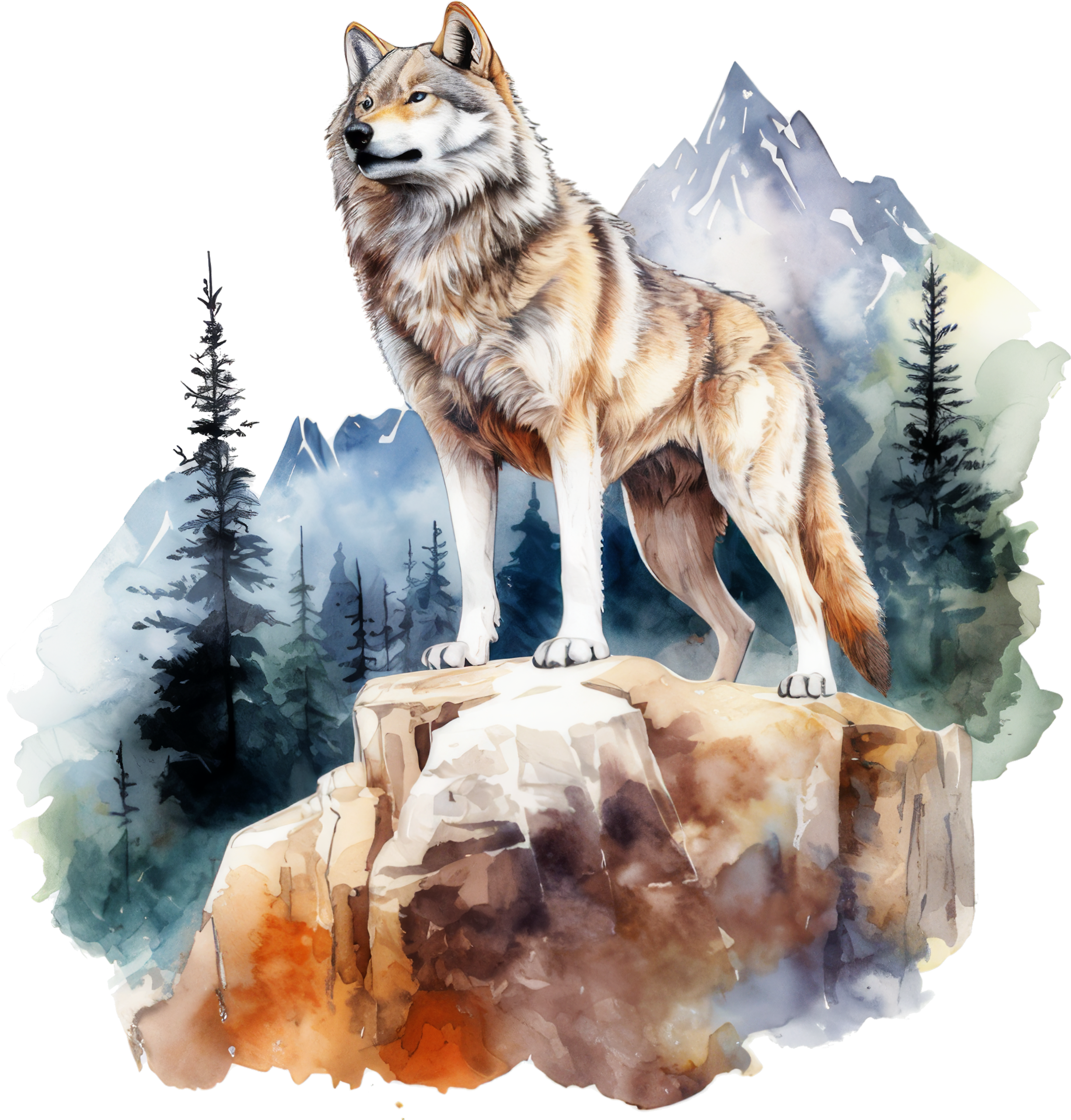 Alpha Wolf Tote Bag