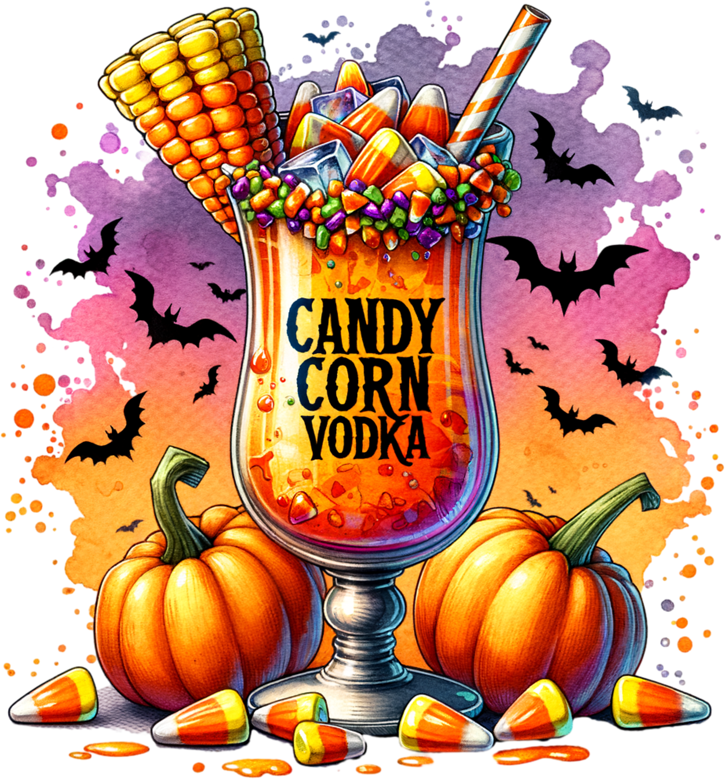 Delicious Candy Corn Vodka Shirt