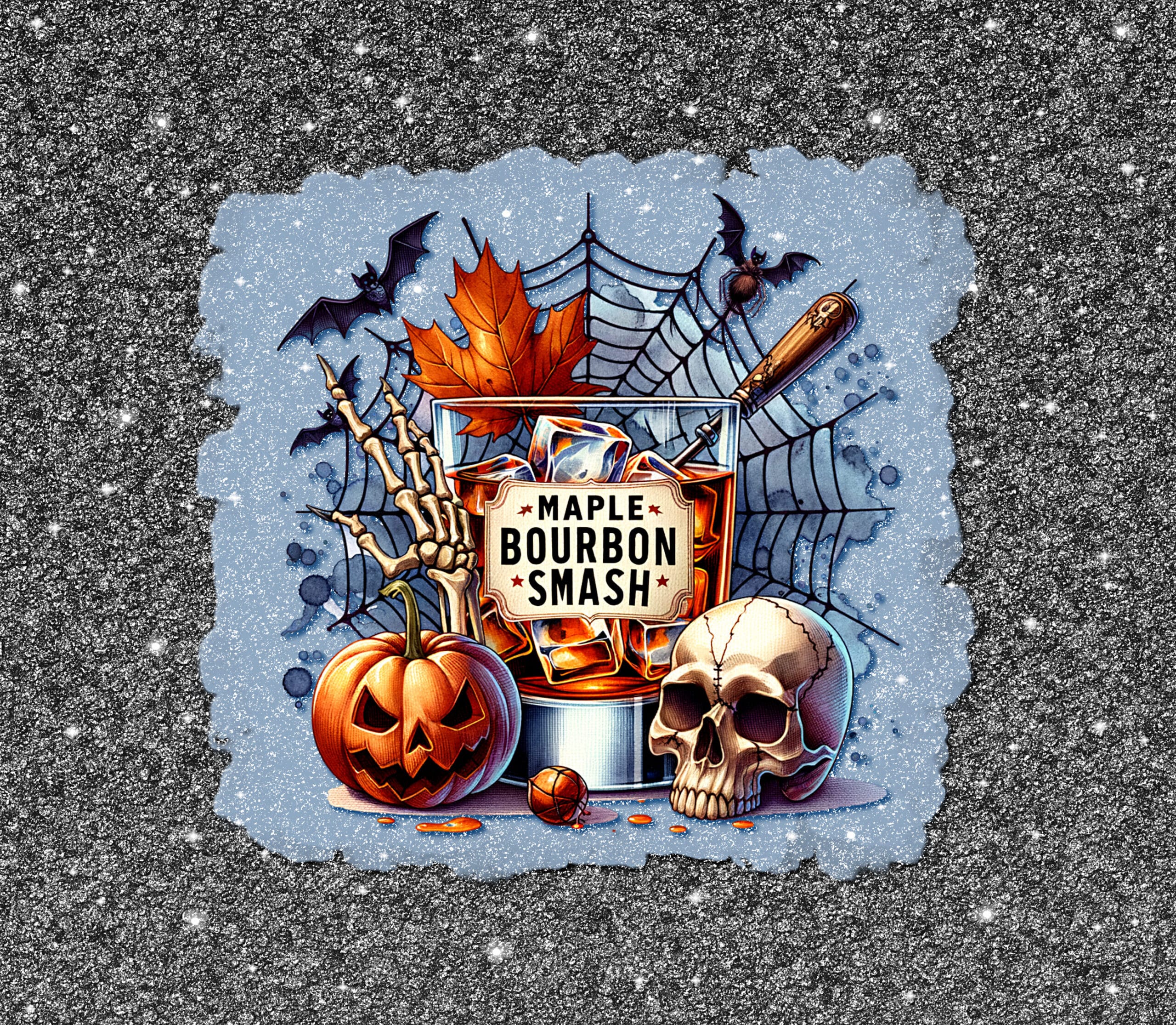 Incredible Maple Bourbon Smash Tumbler
