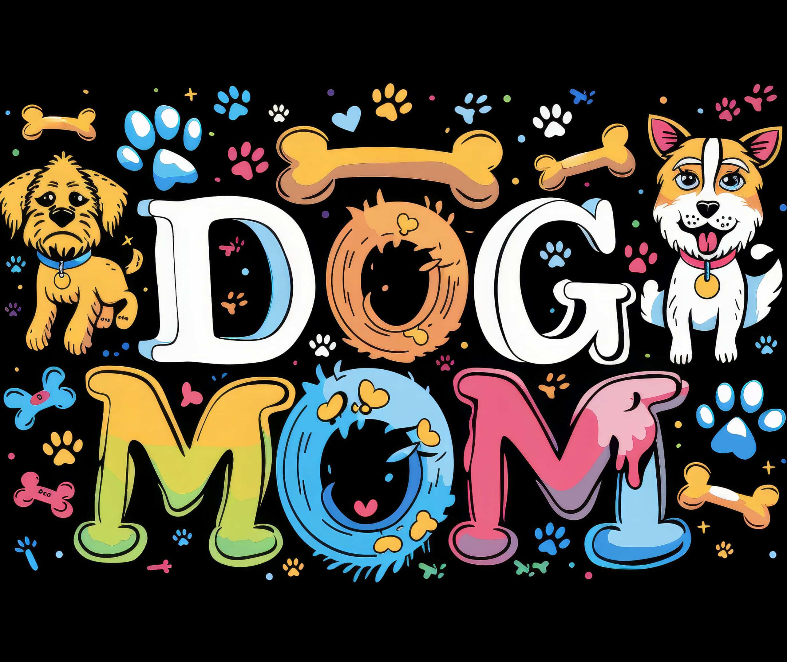 Dog Mom Mouse Pad