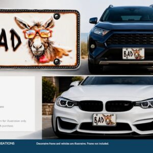Bad Ass License Plate