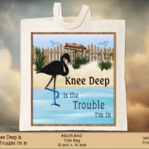 Knee Deep Tote Bag