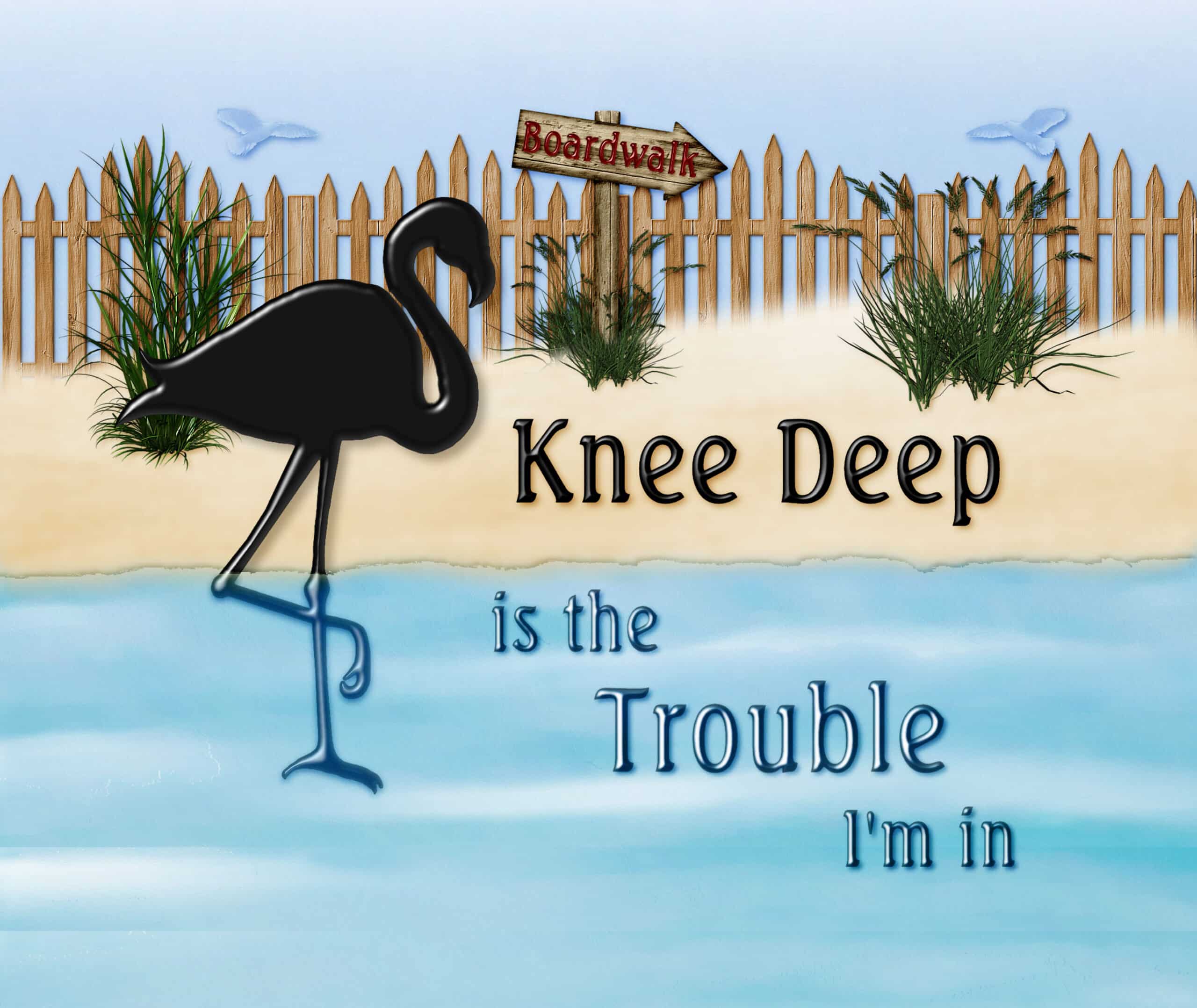 Knee Deep Mousepad