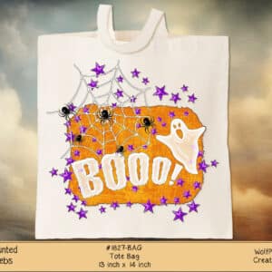 Haunted Webs Tote Bag