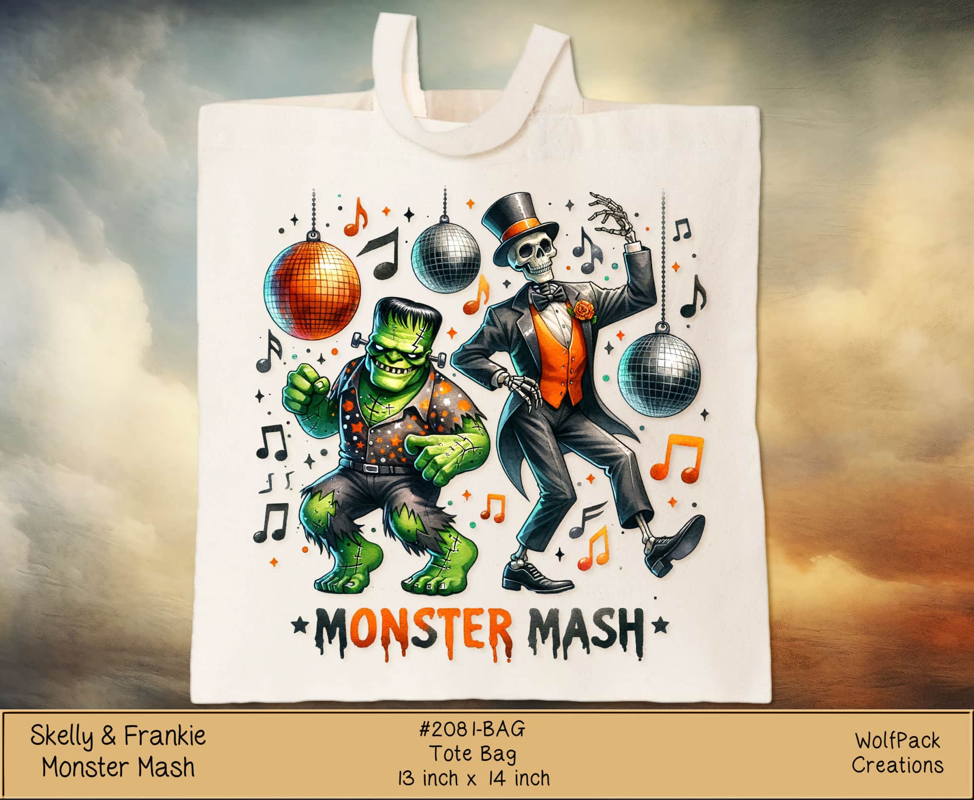 Monster Mash Tote Bag