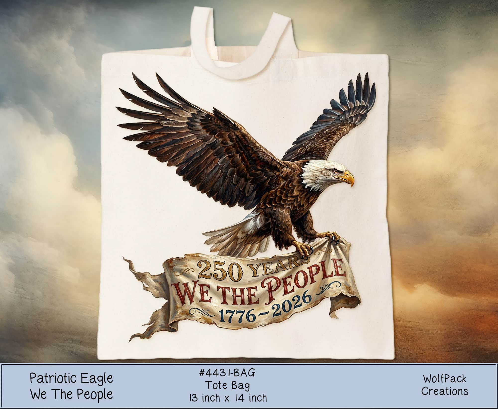 We The People Tote Bag
