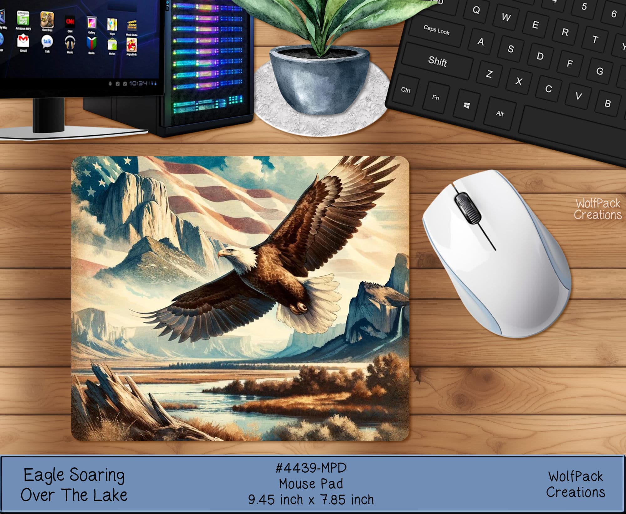 Soaring Eagle Mousepad