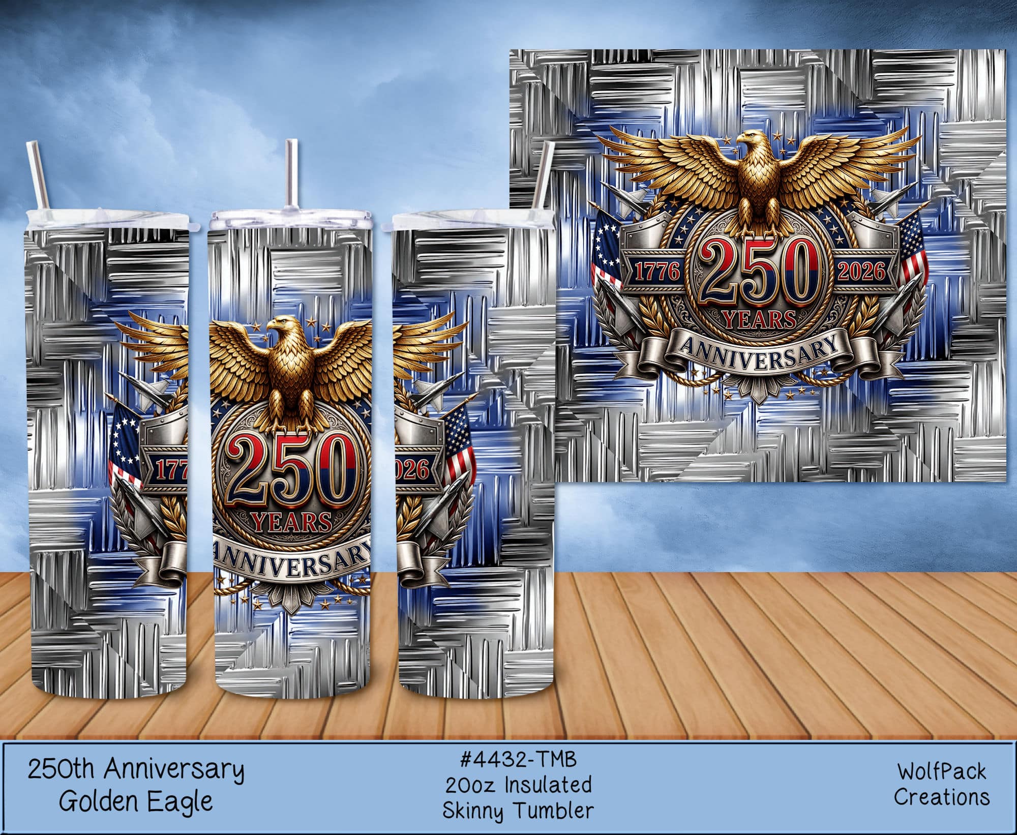 250 Years Anniversary Tumbler