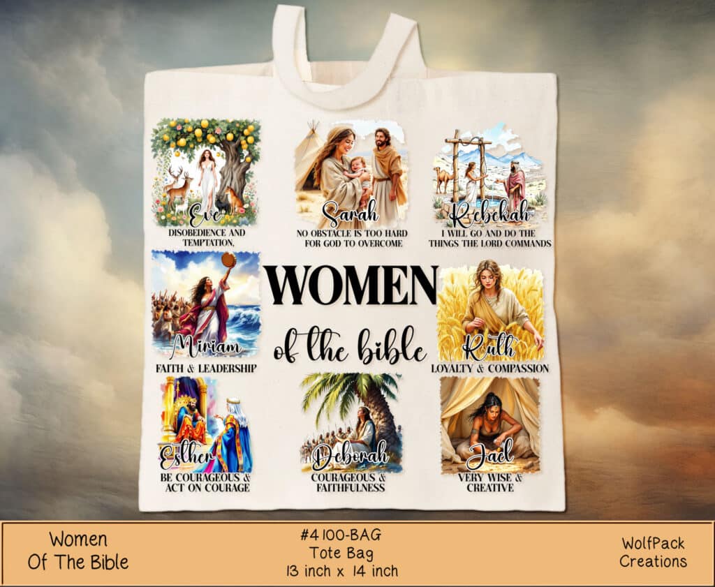 Women of the Bible Tote bag