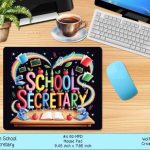 School Secretary Mousepad